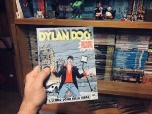 Copertina del n°77 del fumetto Dylan Dog